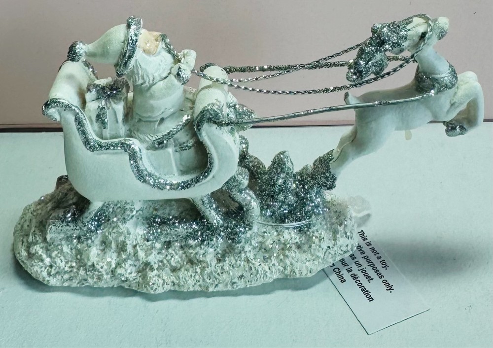 NEW ~ SANTA'S SLEIGH ~ Candle Magnet ~ Bath & Body Works ~ FREE SHIP!