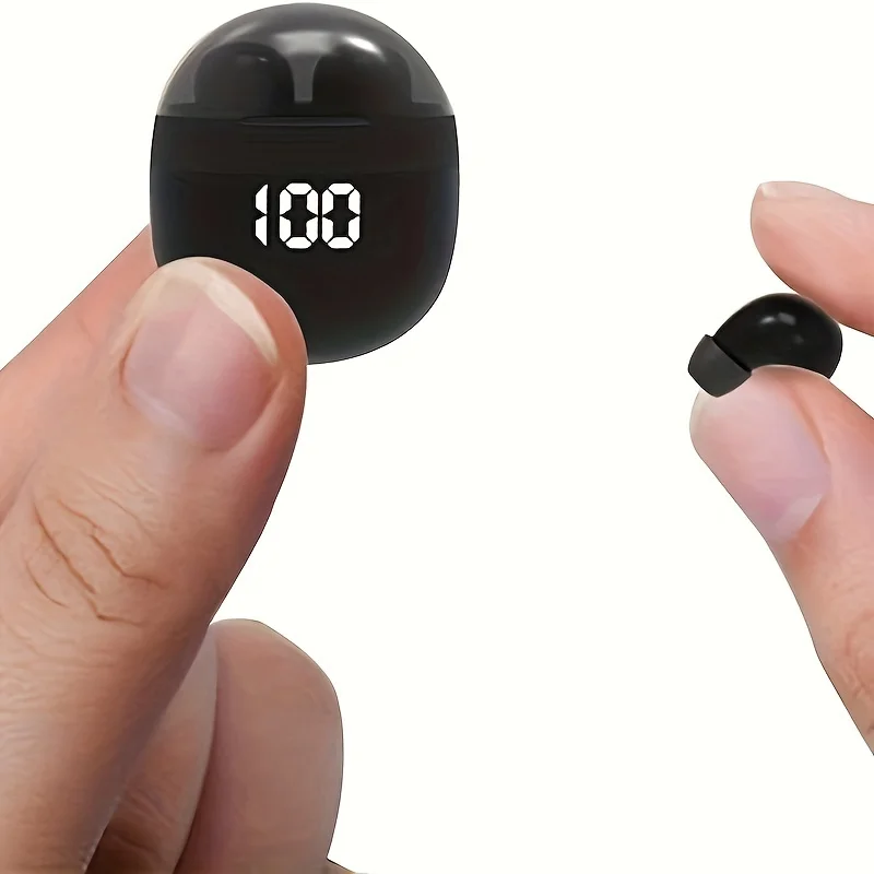 Tiny Invisible Mini Wireless Earbuds Low Profile Discreet Hidden Micro Design