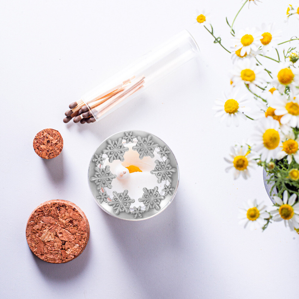 Candle Making Kit Smart Cover Decorative Jar Topper Aroma Cup Lid