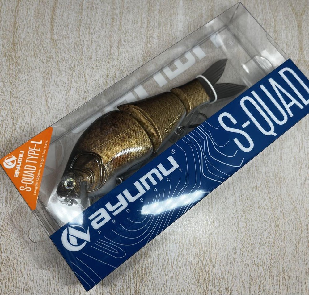 Fishing Lure Ayumu Products S-Quad Type-L Kinfu