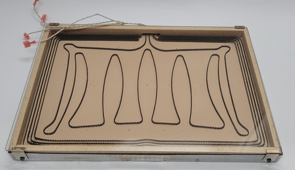 Genuine Double Oven Viking Broil Element w/Glass Part#PJ010050-image