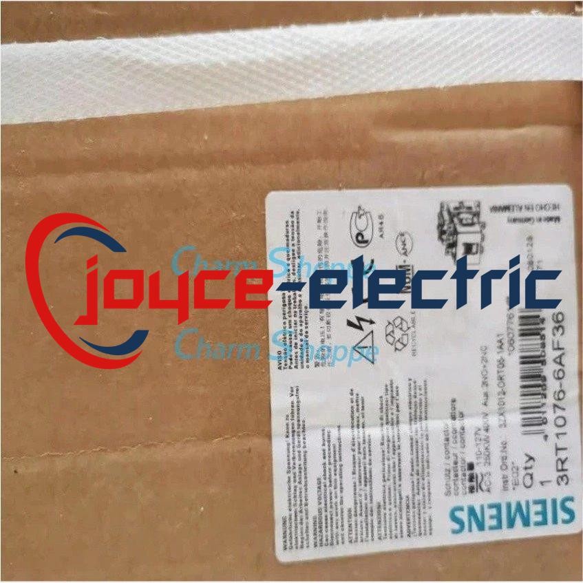 1PCS New SIEMENS In Box Contactor 3RT1076-6AF36 3RT1 076-6AF36 Fast Shipping