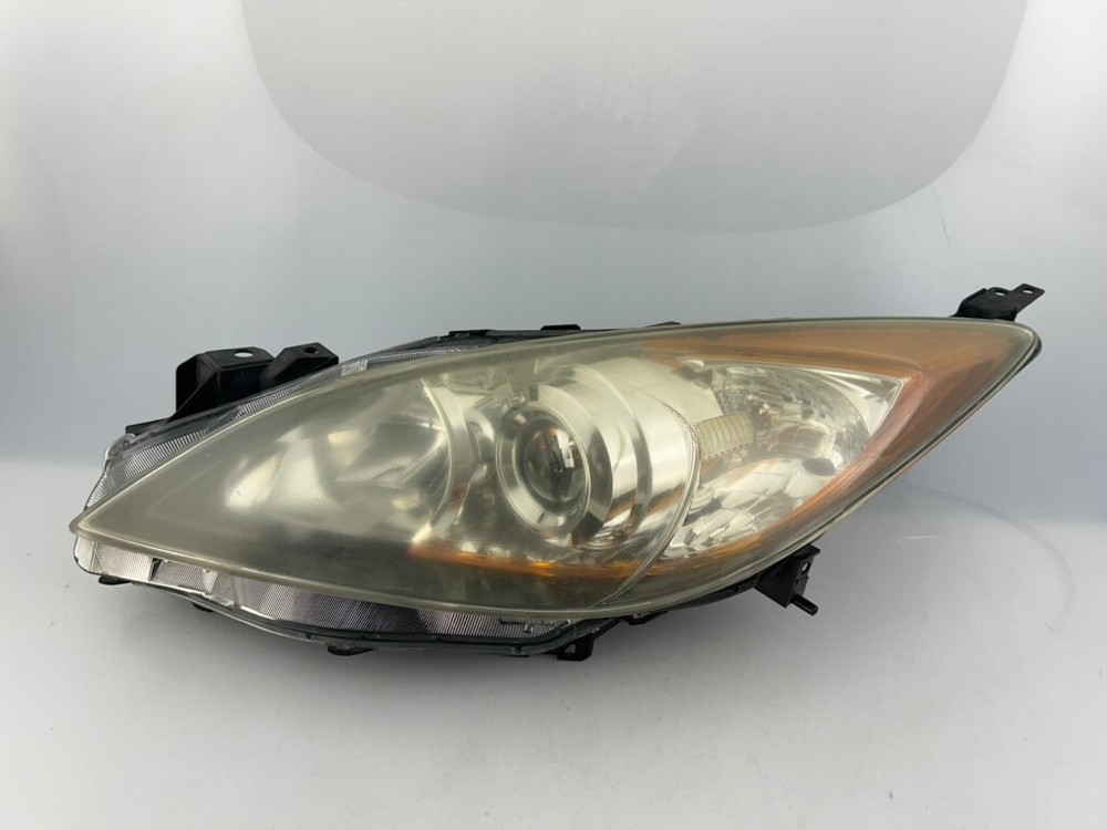 2010-2013 Mazda 3 Driver Side Halogen Headlight - OEM Replacement