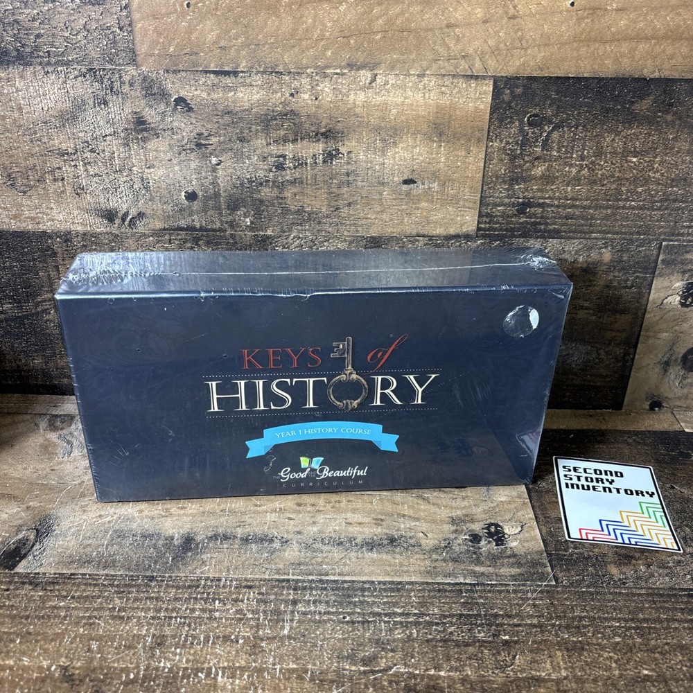 The Good and the Beautiful Year 1 History Course Game Keys of History Sealed New-image