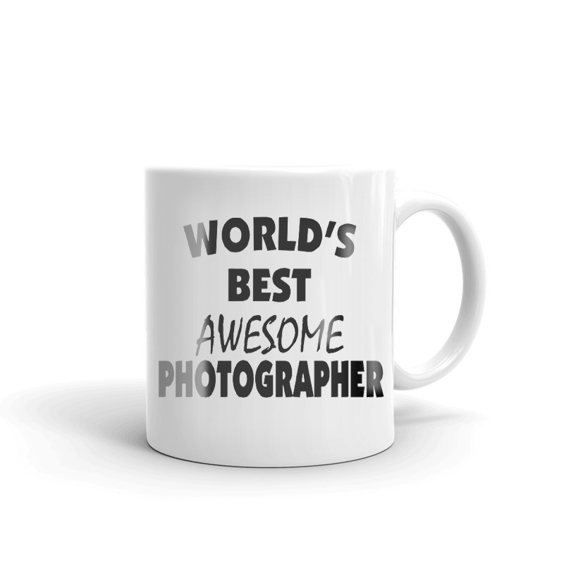 World's Best Awesome Photographer Coffee Tea Ceramic Mug Office Work Cup Gift
