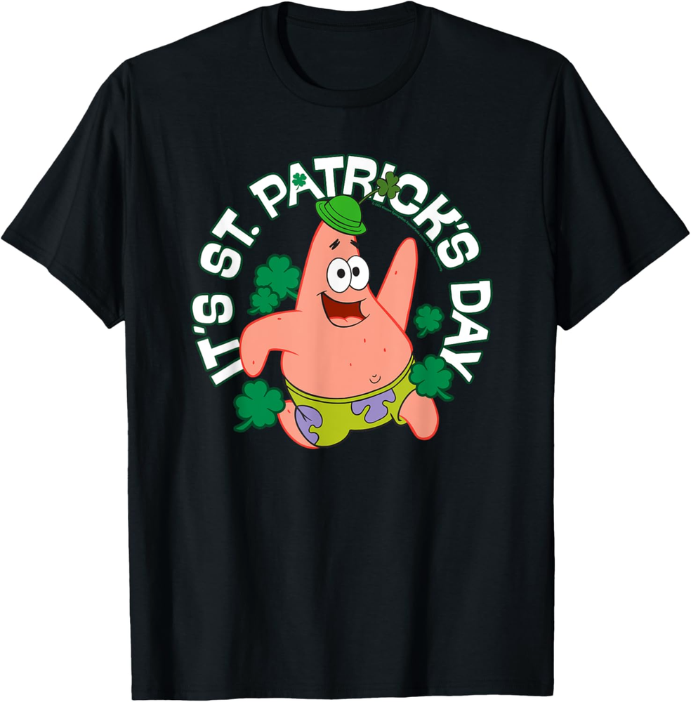 SpongeBob SquarePants It's St. Patrick's Day T Shirt