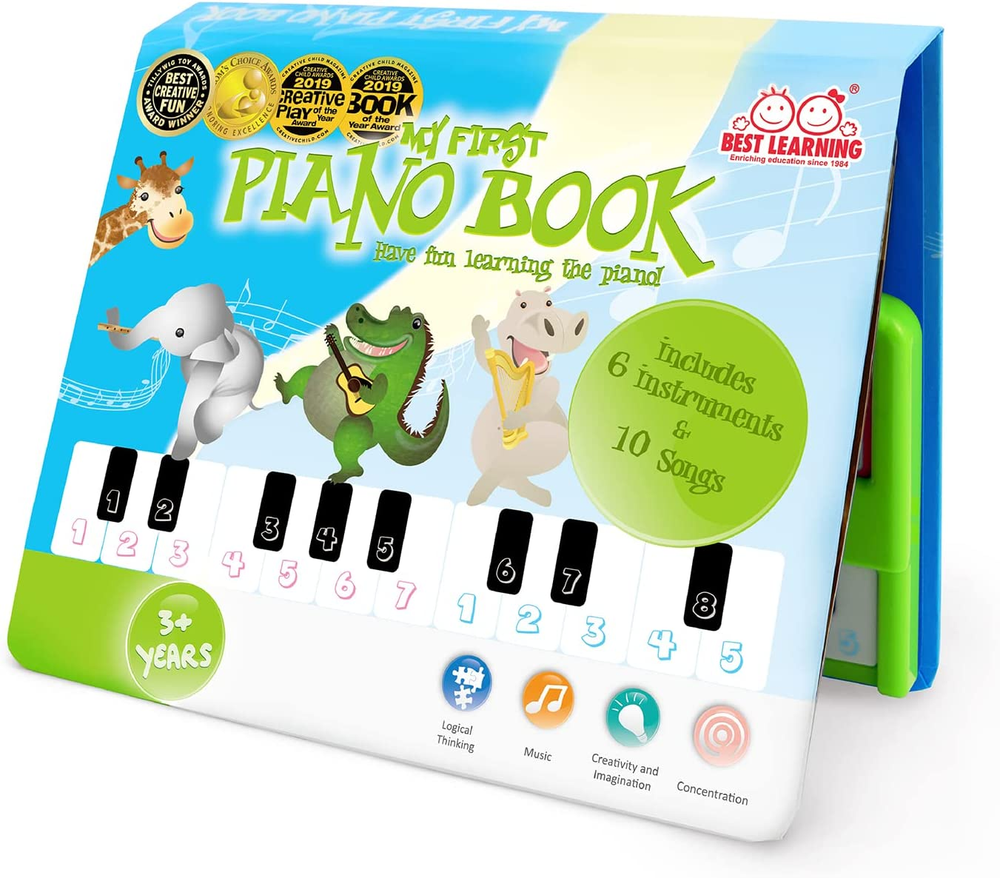 BEST LEARNING My First Piano Book - Educational Musical Toy for Toddlers Kids Ag