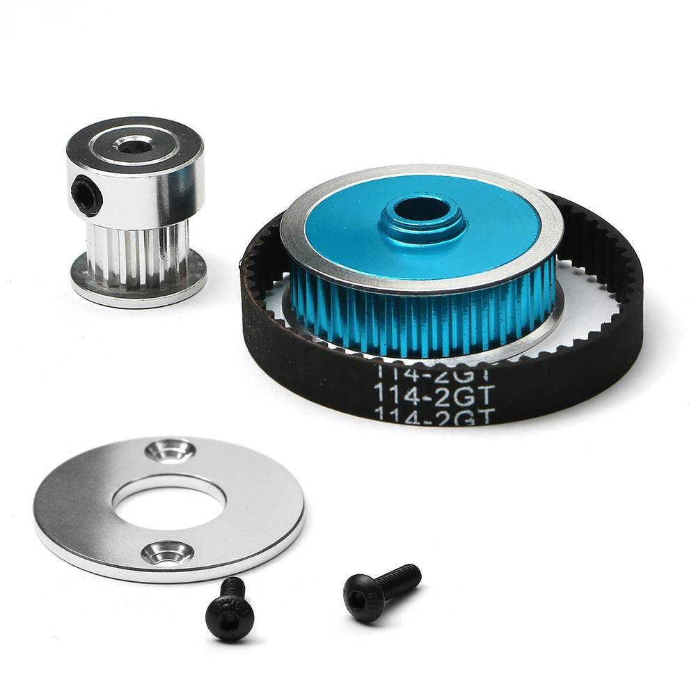 1Set RC Belt Drive Transmission Gears for Tamiya TT02R Chassis Upgrade 3.17mm