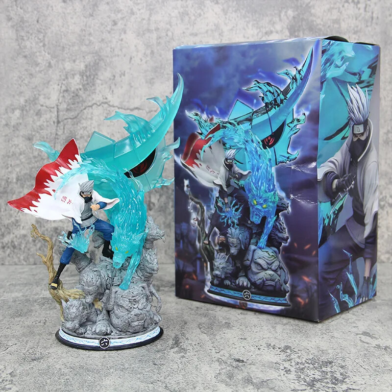 Naruto 26.5cm Kakashi Action Figure Collectible Statue with Box