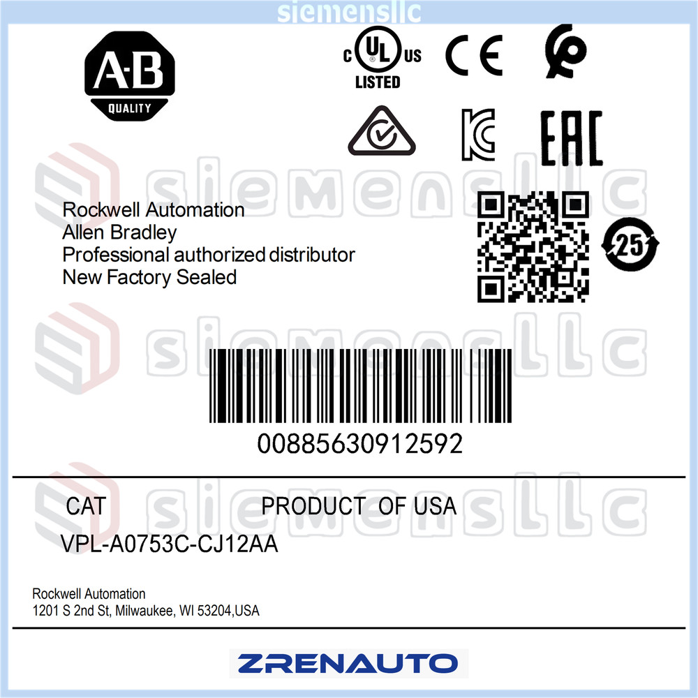 Free Tax VPL-A0753C-CJ12AA AB VP Low Inertia Servo Motor Spot Goods #PLY1