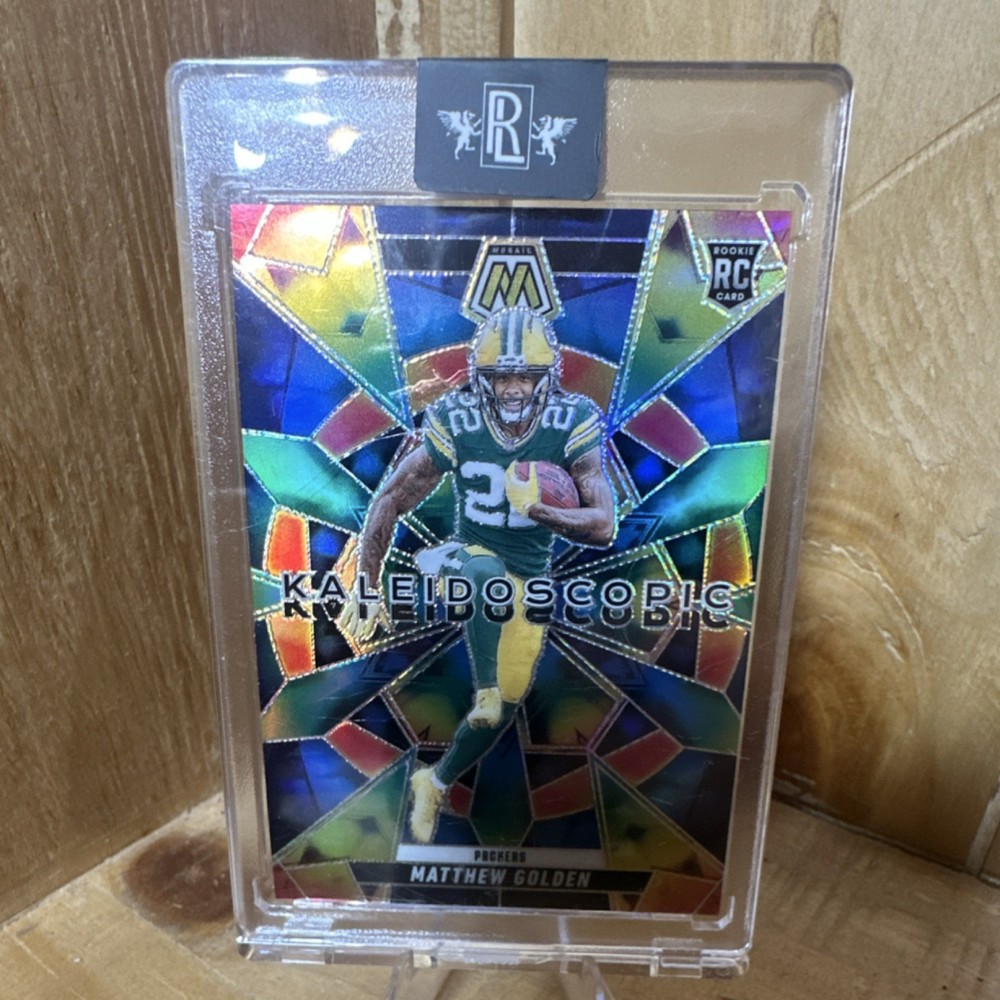 Panini 2025 Mosaic Kaleidoscopic Rookie Prizm Matthew Golden Packers #6