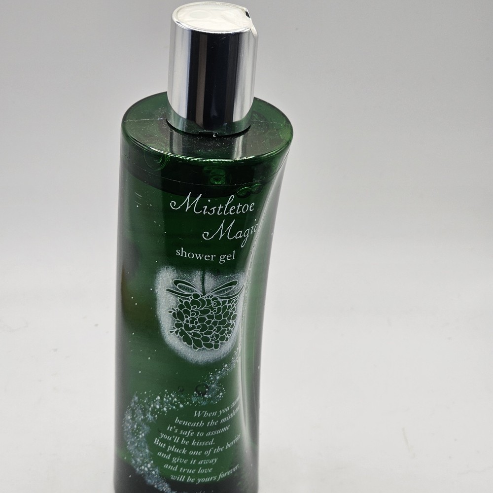 Bath & Body Works Mistletoe Magic Shower Gel 12 Oz Discontinued Rare Estate Find