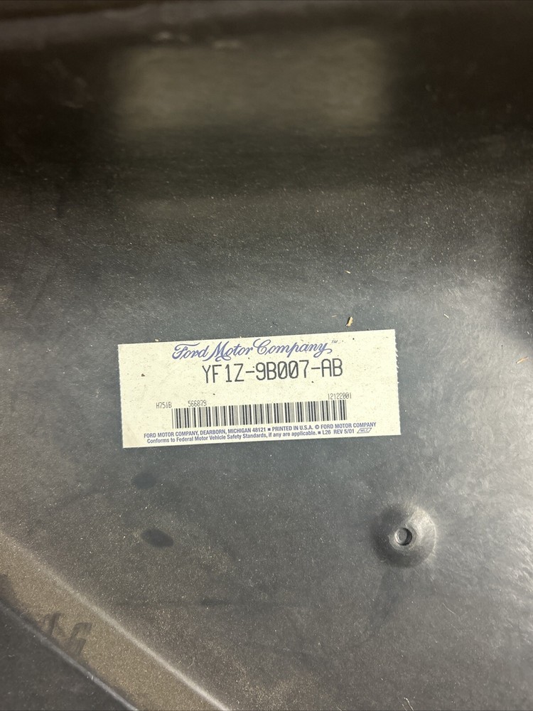 Fuel Tank Shield For 2000 Ford Taurus YF1Z-9B007-AB