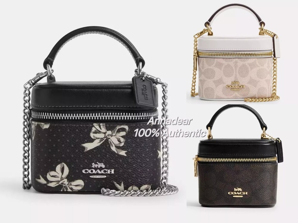 NWT Coach Ava Crossbody Bag with Chic Bow Print CZ523 CY732