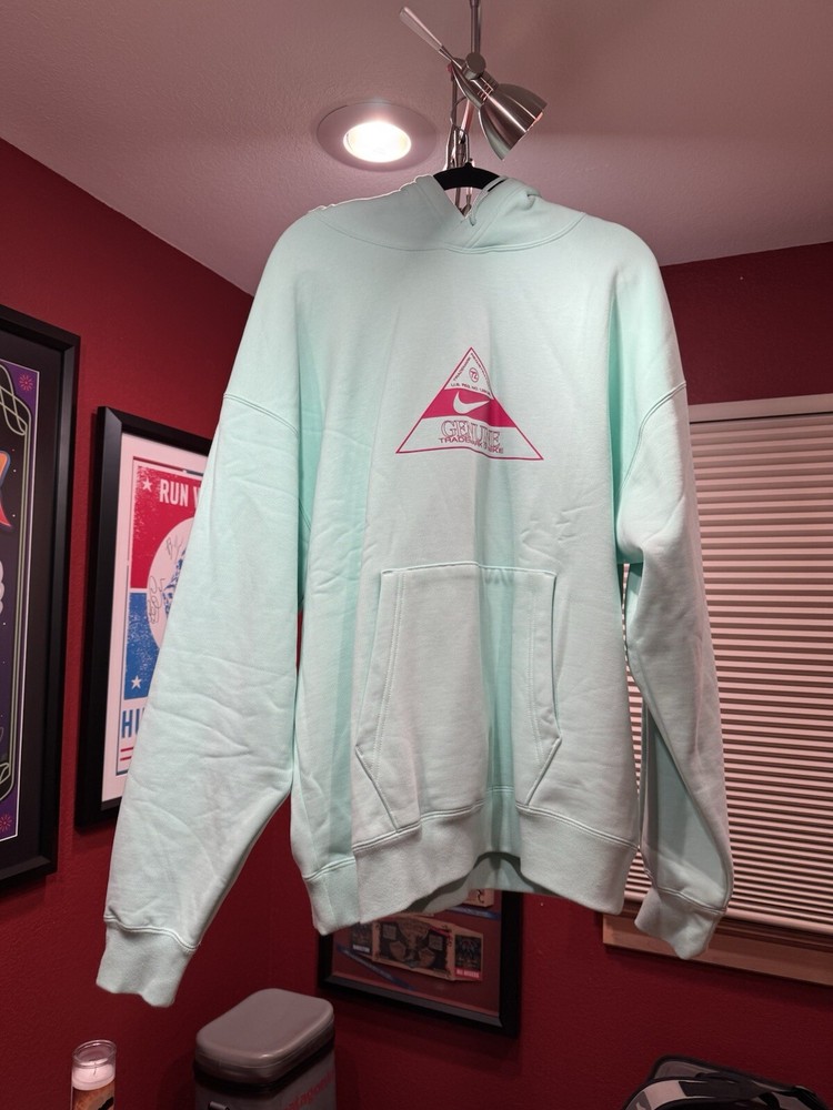 Nike SB Genuine Trademark Hoodie Sweatshirt ‘Mint Green’ Men’s Sz XL NWOT