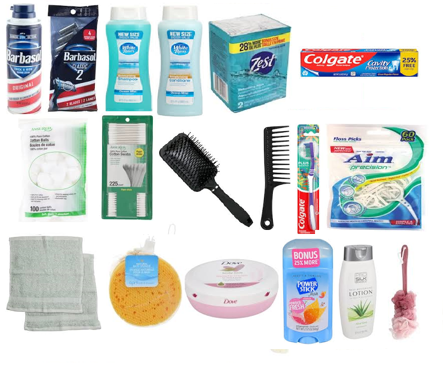 Portable Women's Hygiene Kit for Travel Gym or Office