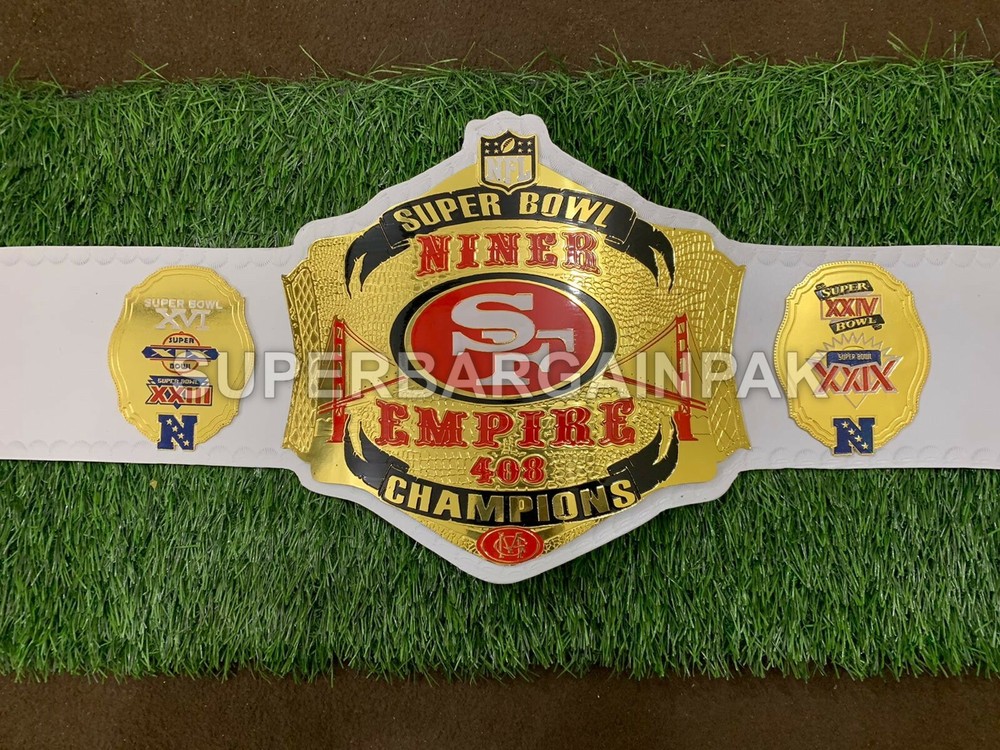 SF 49ers Championship Wrestling Brass 2mm Belt