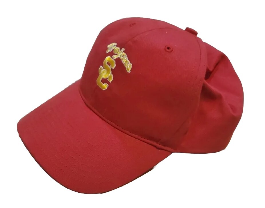 Youth USC Trojans Heritage Adjustable Hat Cap Child Boys Girls NCAA Red Yellow