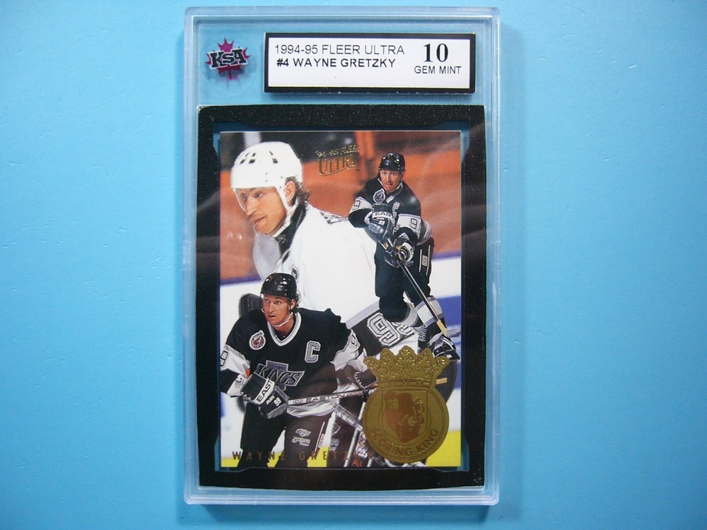 1994-95 Fleer Ultra NHL Wayne Gretzky KSA 10 Gem Mint Hockey Card