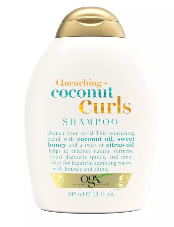 OGX Quenching Coconut Curls Shampoo for Hydrated Curls 13 oz