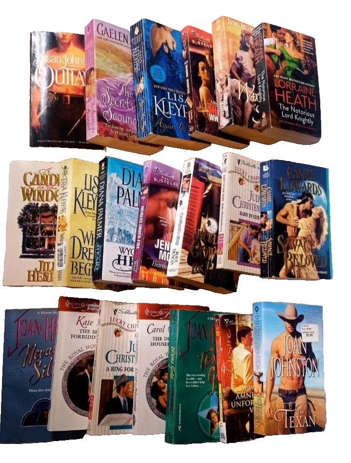 Lot of 12 Romance woman literature bestsellers paperbacks random mixed authors