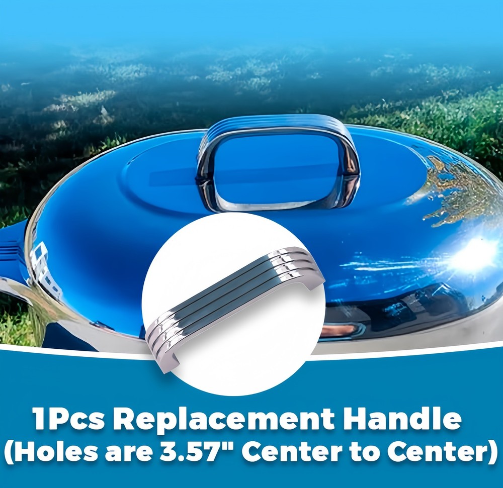 1Pcs Replacement Handle For Magnalite,GHC Roasters,Round Pots 2 Holes are 3.57