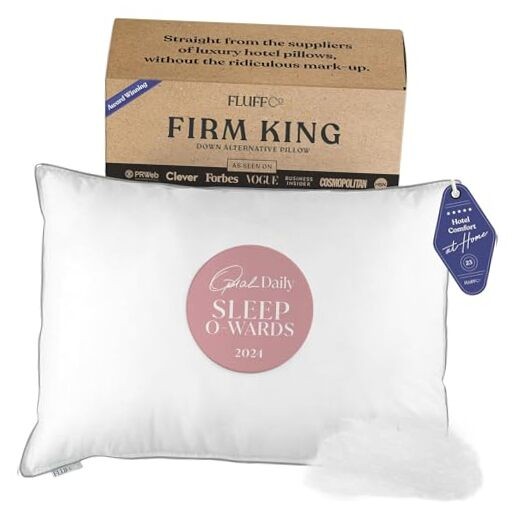 Luxury King Size Zen Pillow Down Alternative Hotel Quality Comfort  