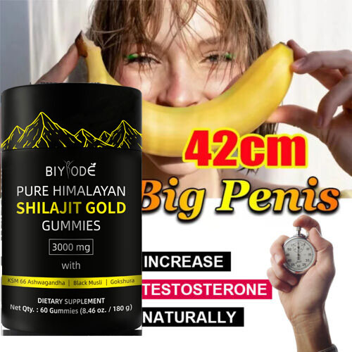 Himalayan Shilajit Immune Support Gummies with Ashwagandha and Chaga Mushroom