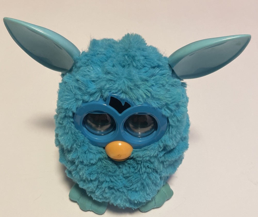 HASBRO Furby Teal Electronic Pet with Interactive Personality - Used