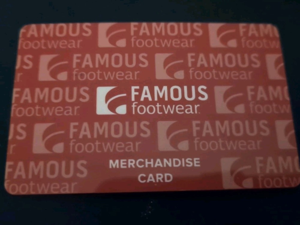 Famous Footwear $73.05 Gift Card Balance