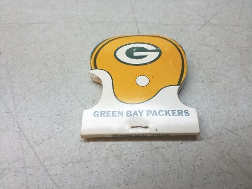 M & I Banks 1977 Green Bay Packers Schedule Wisconsin Matchbook Vtg Advertising