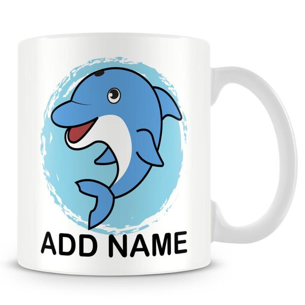 Dolphin Mug Personalised Cup With Name