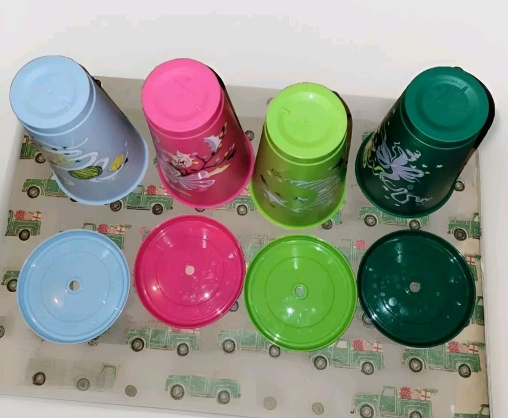 Starbucks 24 Oz Christmas Cold Cup Set of 4 Holiday Drinkware