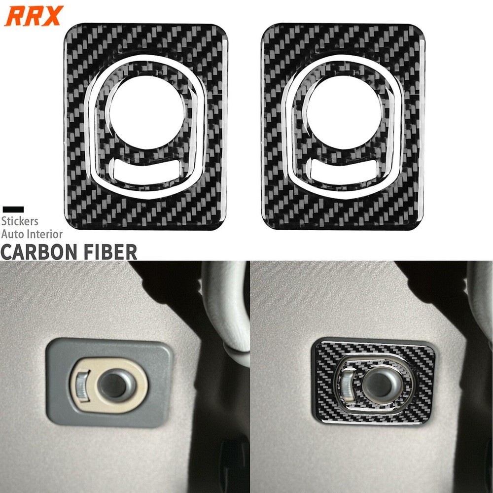 Чехол для освещения чтения на крыше из настоящего углеродного волокна для Benz G-класса W463 G55 G63 2004-12