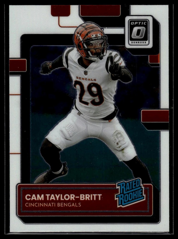 2022 Donruss Optic Cam Taylor-Britt Rated Rookie Card #271