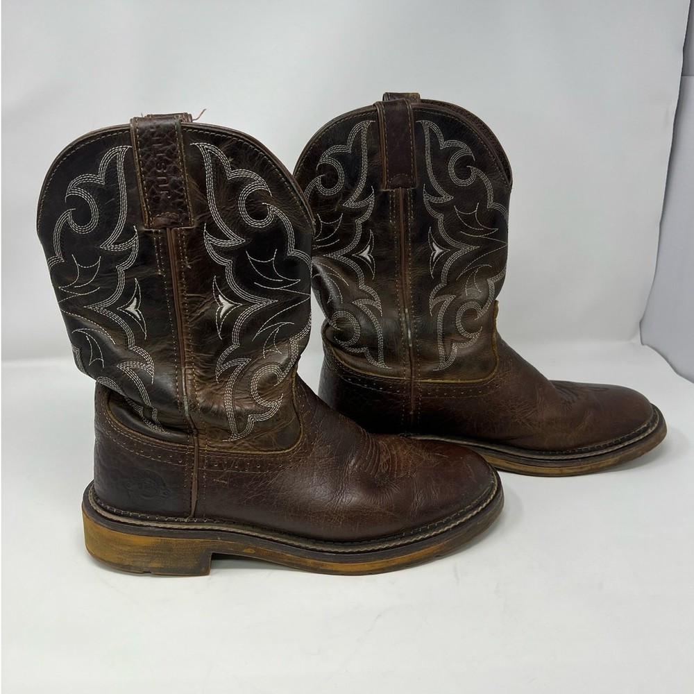 Justin ASTM F2892-11 EH Men's Work Boots WK4960 Durable Safety Toe