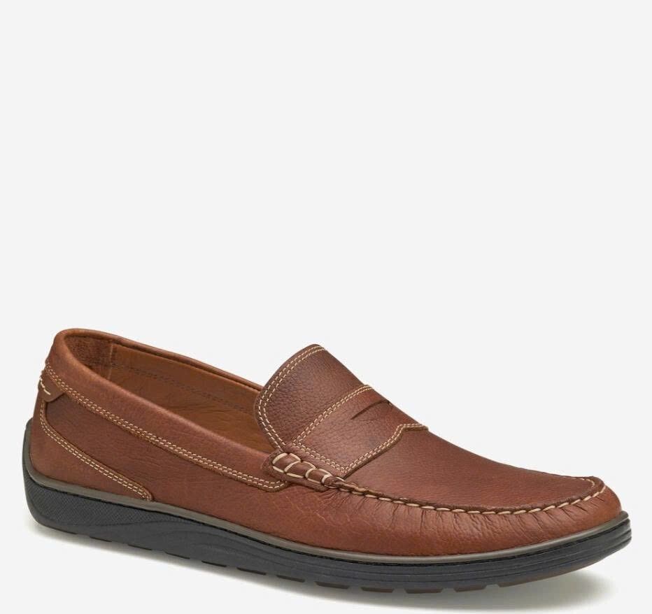 Johnston & Murphy Emmett Penny Loafers for Men - Medium Width - Flash Sale-image