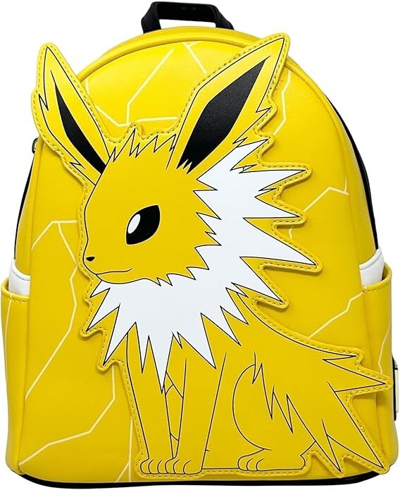 Loungefly Pokemon Jolteon Cosplay Double Strap Shoulder Bag Mini Backpack NEW