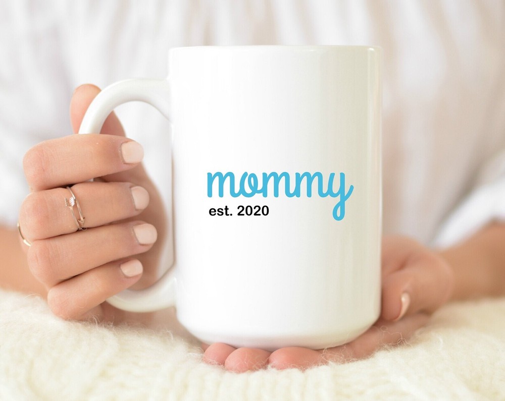 Boy Mommy Coffee Mug Mother's Day Gift New Mom Gift Pregnancy Reveal Mug Baby