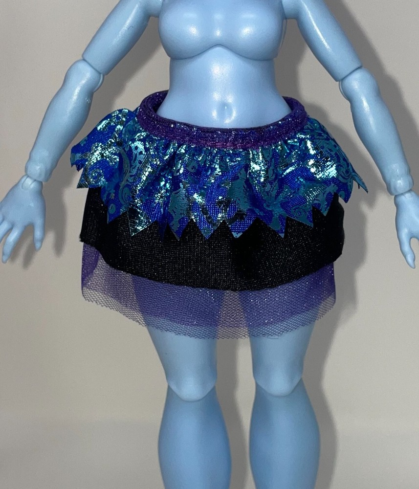 Monster High G3 Skulltimate 4 Mysteries Abbey Bominable Doll Outfit TuTu Skirt
