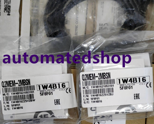 Mitsubishi Electric PLC Program Controller Extended Data Memory Card Q2MEM-2MBSN