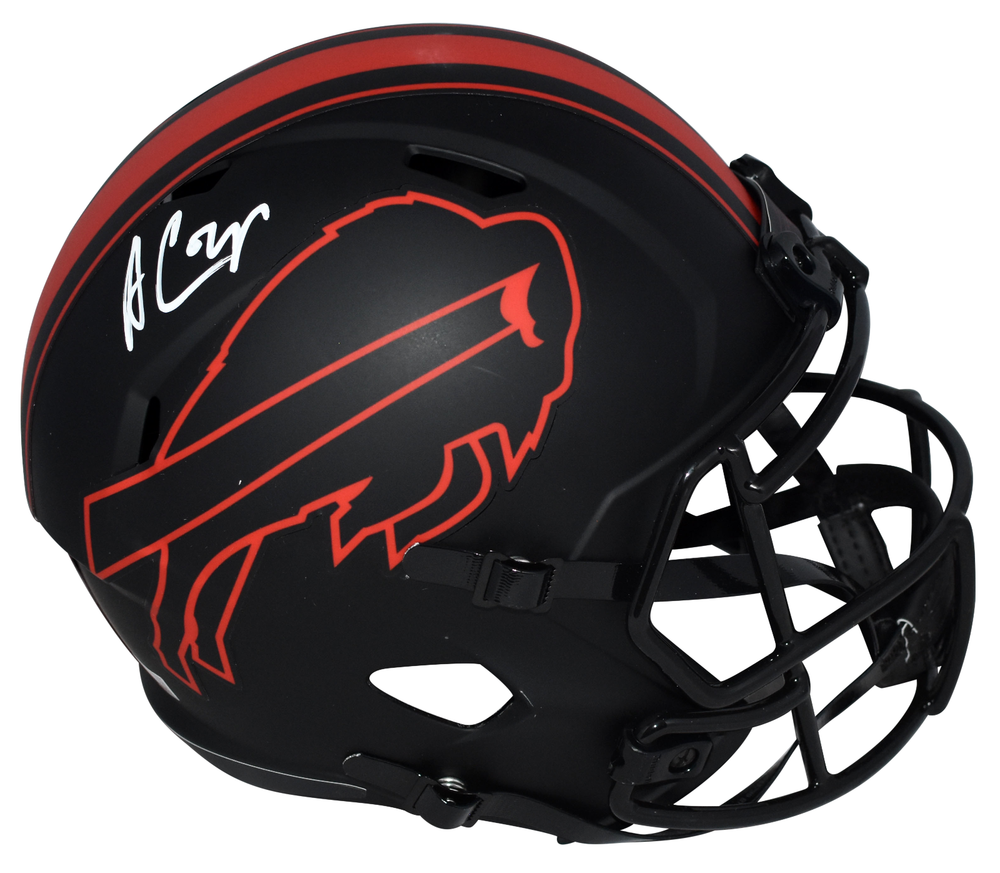 Amari Cooper Autographed Buffalo Bills Eclipse Speed Helmet Beckett Certified