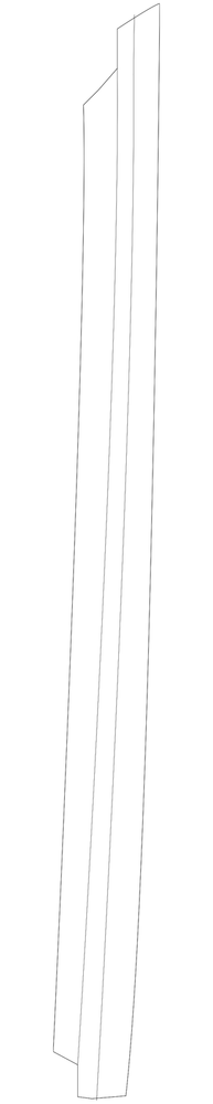 Genuine Honda Seal L Front Quarter Glass 73860-TRT-A01