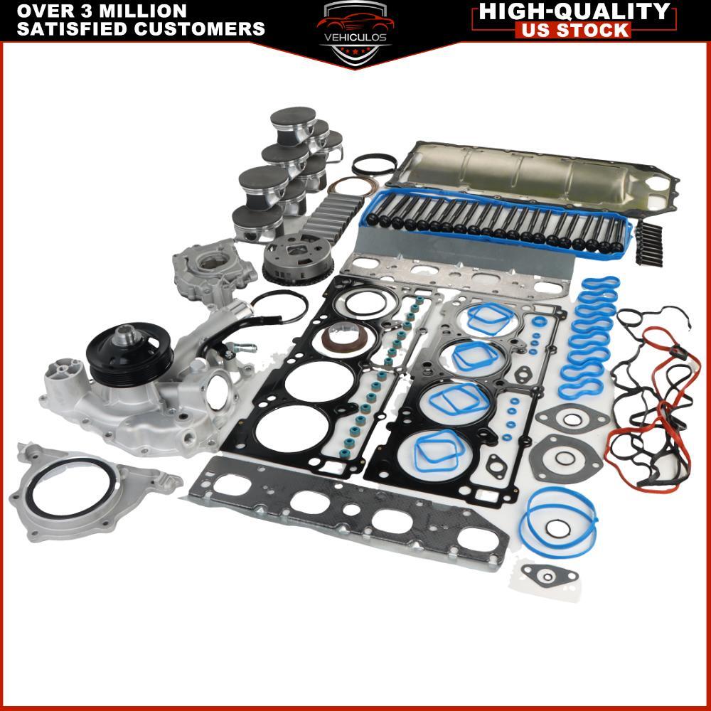 5.7L HEMI Full Gasket Set with Pistons Bearings for Chrysler Aspen Durango Dodge Ram