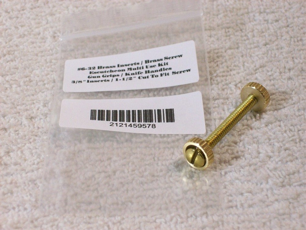 Solid Brass Universal Multi Use Escutcheons Pack of 1 / Grips / Knife / Handles