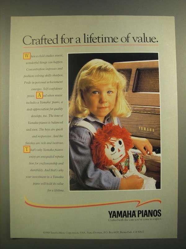 Discover timeless quality with the 1988 Yamaha Pianos built to last a lifetime