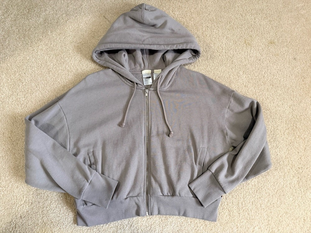 Levi’s Beige/Grey Zip Up Hoodie Size Large