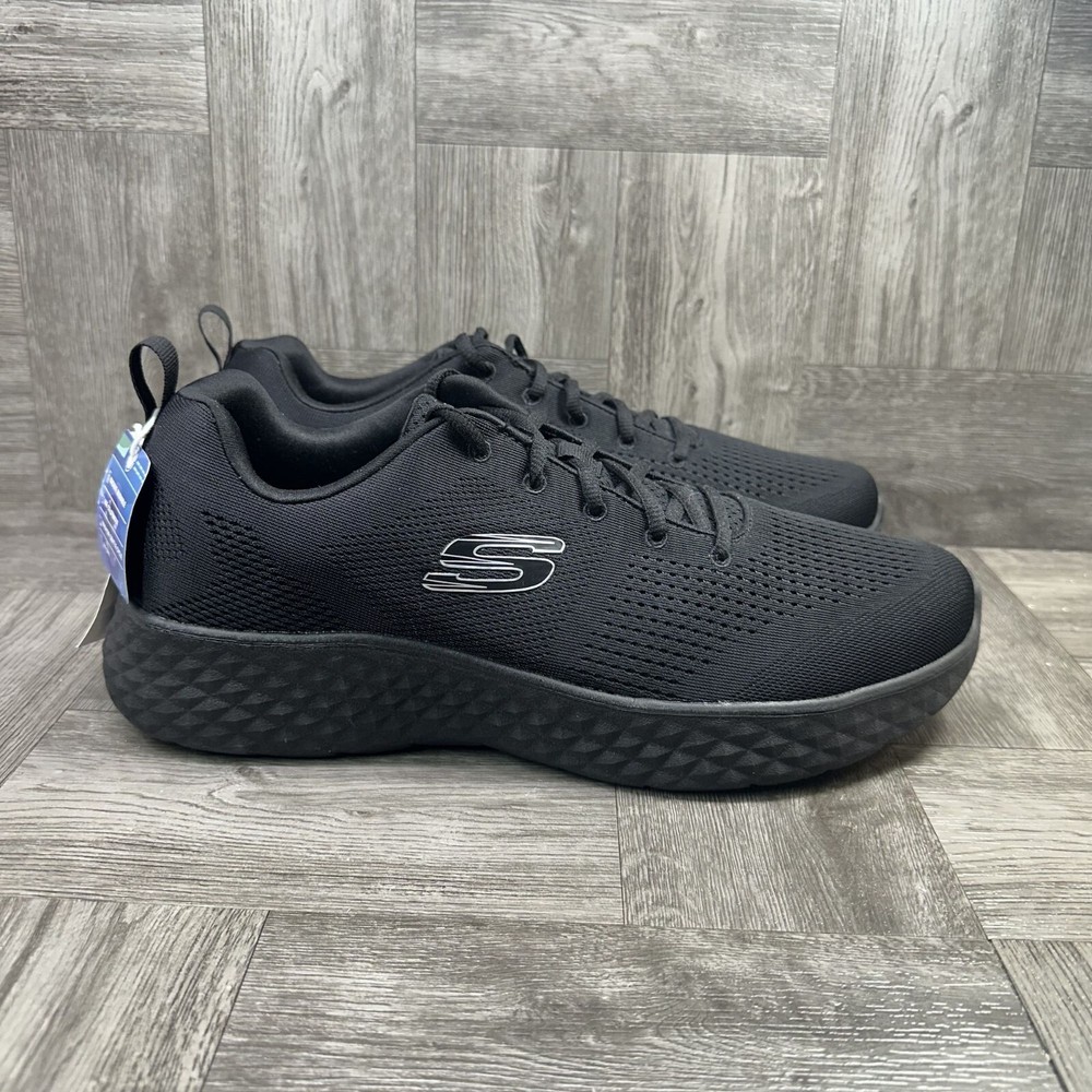 Skechers Elite Flex Hartnell Men's Size 12 Triple Black Walking Running Sneakers