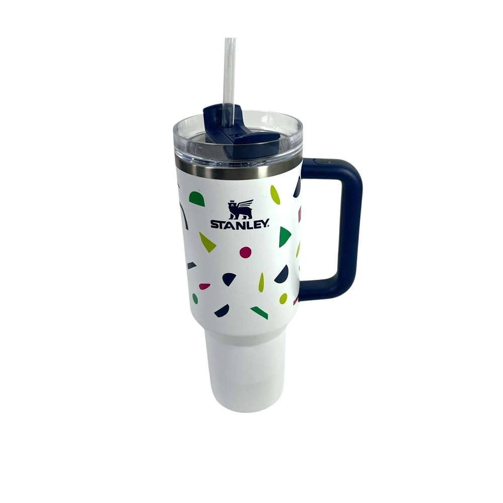 Stanley 40 oz Stainless Steel H2.0 FlowState Quencher Tumbler CONFETTI