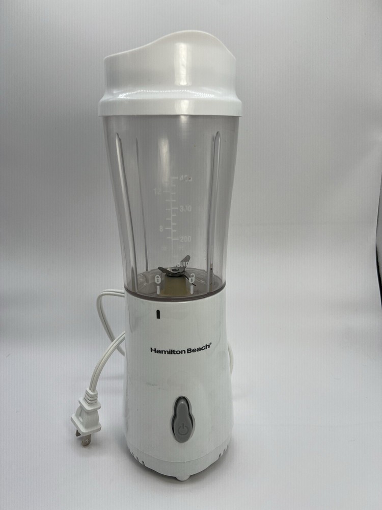 Hamilton Beach 14oz Portable Blender with Travel Cup and Lid  